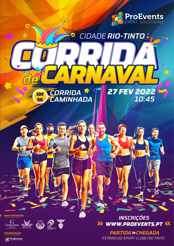 CARTAZ CORRIDA CARNAVAL 2022